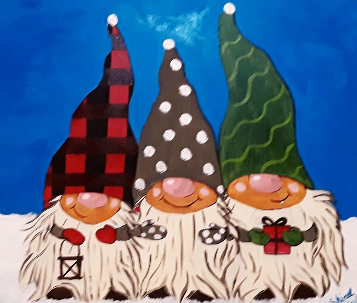 Jolly Gnomes Artist Shirel McCauley Venmo steven-mccauley-13 Paypal celeste mccauley